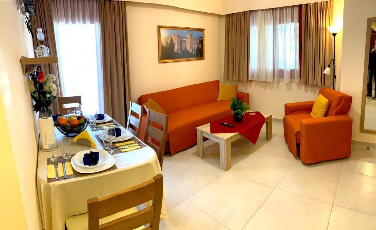 A&B Rhodes City Apartments ภายนอก รูปภาพ